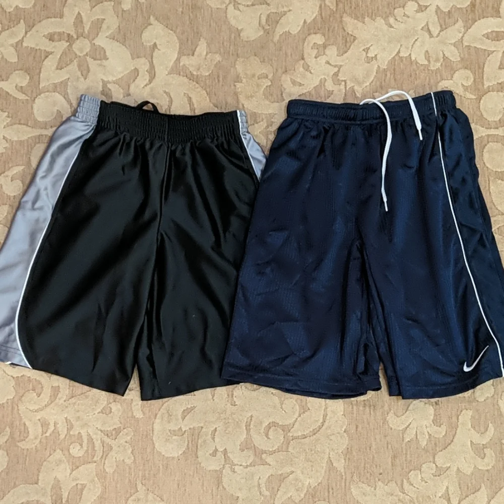 2 Athletic shorts (Nike & Champion)